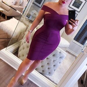 Sangria Bandage Dress
